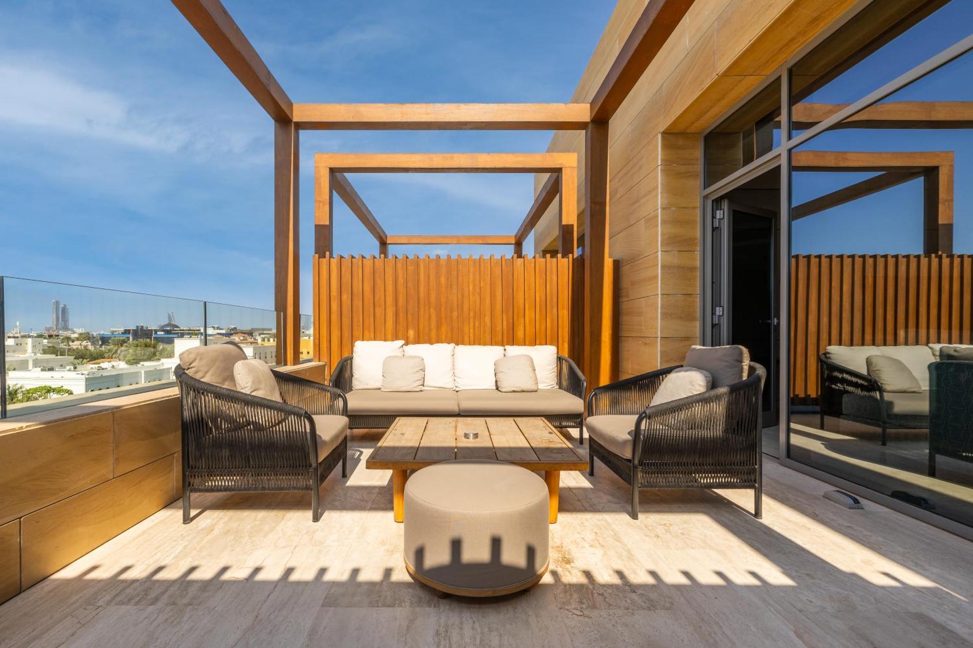 Shirvan Hotel City Yard ג'דה מראה חיצוני תמונה The Terrace