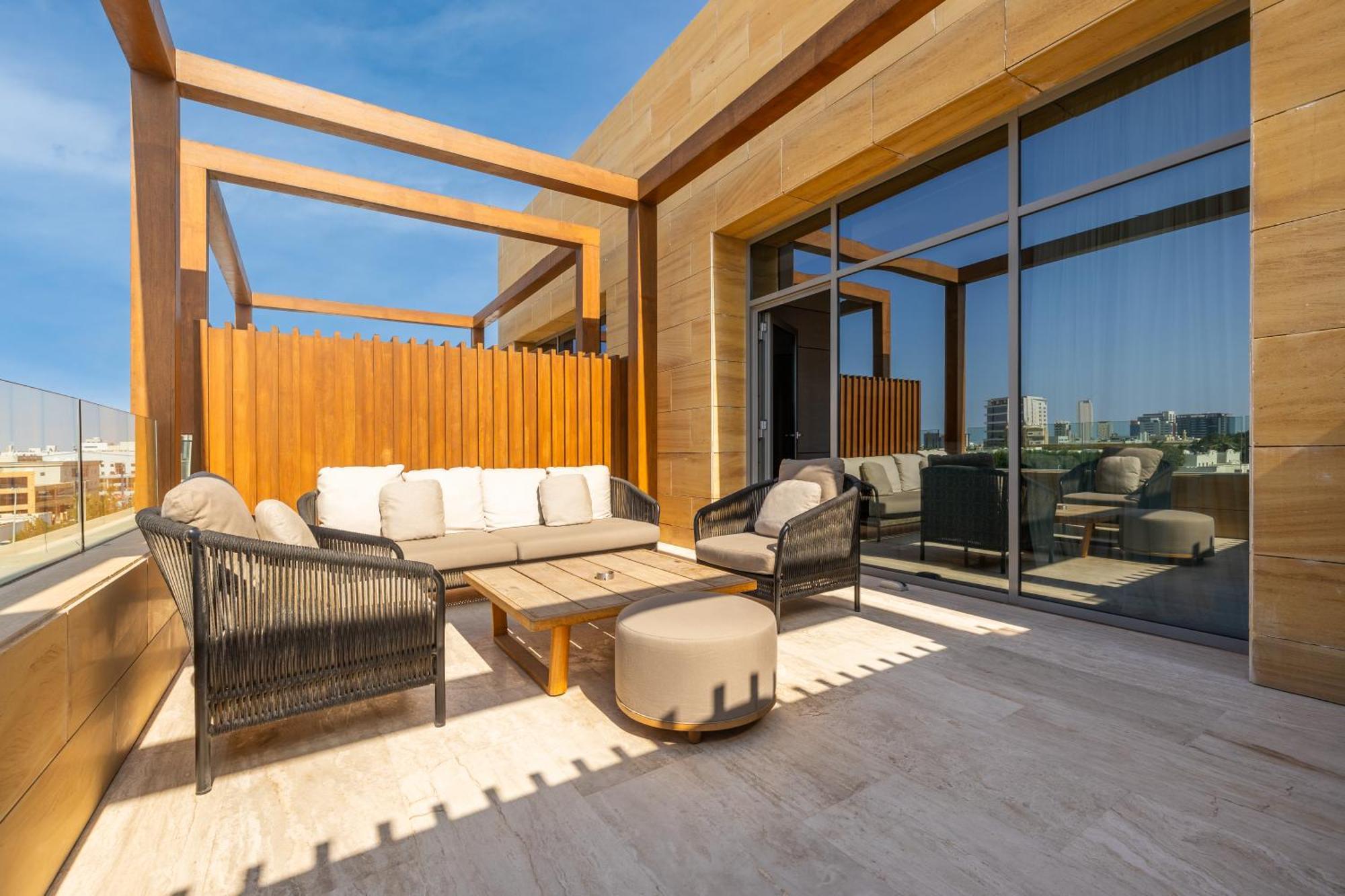 Shirvan Hotel City Yard ג'דה מראה חיצוני תמונה The Terrace